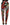 Multicolor Patchwork Jacquard High Waist Pants