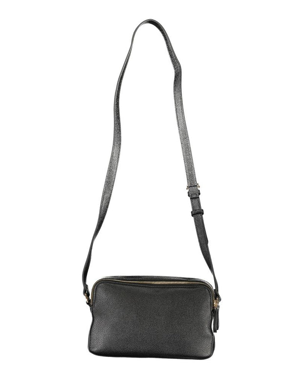 Black Polyethylene Women Handbag