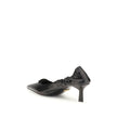 Leather logo Pumps
