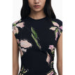 Black Cotton Women Dress