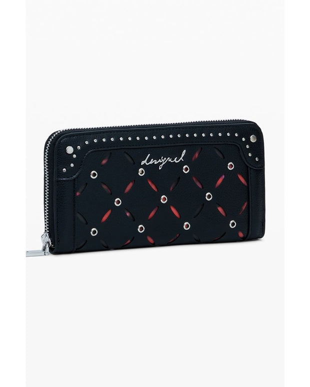 Black Polyethylene Women Wallet