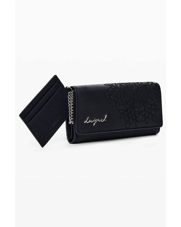 Black Polyethylene Women Wallet