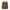 Brown Polyethylene Women Backpack