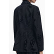 Black Polyester Women Jacket