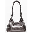 Bronze Polyethylene Women Handbag