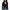 Black Viscose Women Cardigan