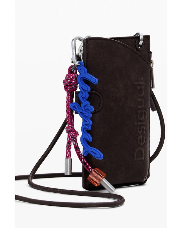 Brown Polyethylene Women Wallet