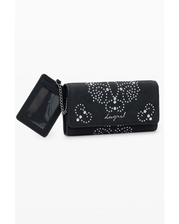 Black Polyethylene Women Wallet