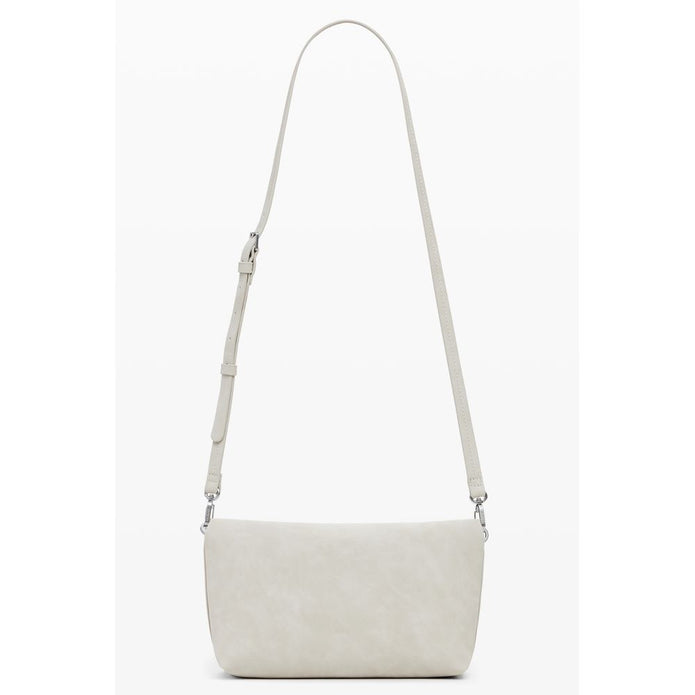 Beige Polyethylene Women Handbag