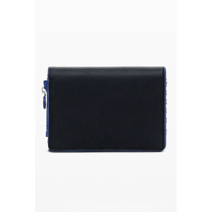 "Black Polyethylene Women Wallet"