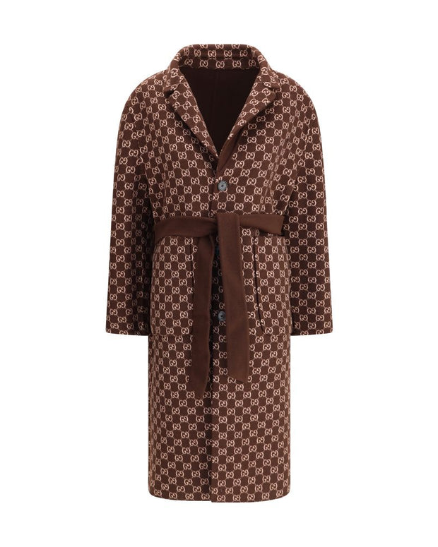 Silk and wool reversible Coat