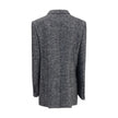 Double-breasted Chevron Blazer