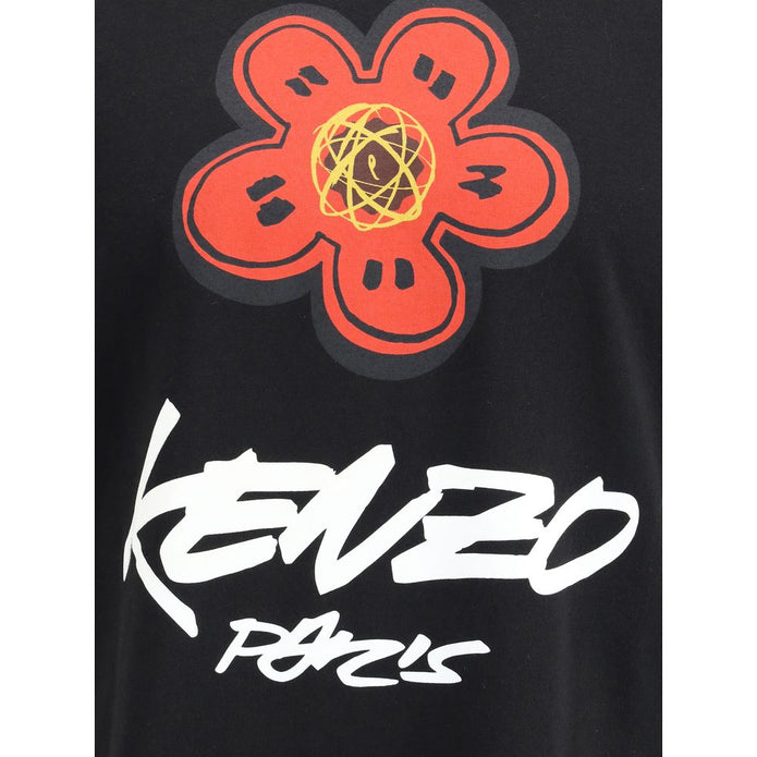 Black Cotton T-Shirt