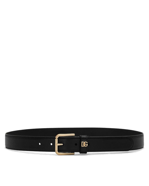 Leather Logo Belt