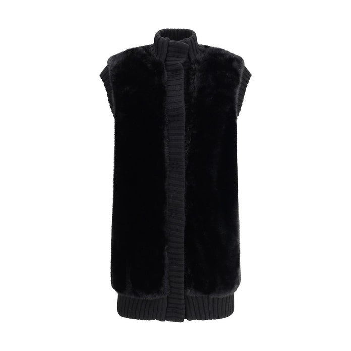 Long Vest in faux fur
