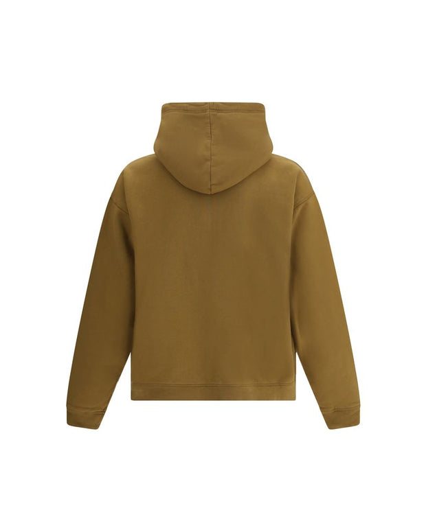 Brown Cotton Sweatshirt