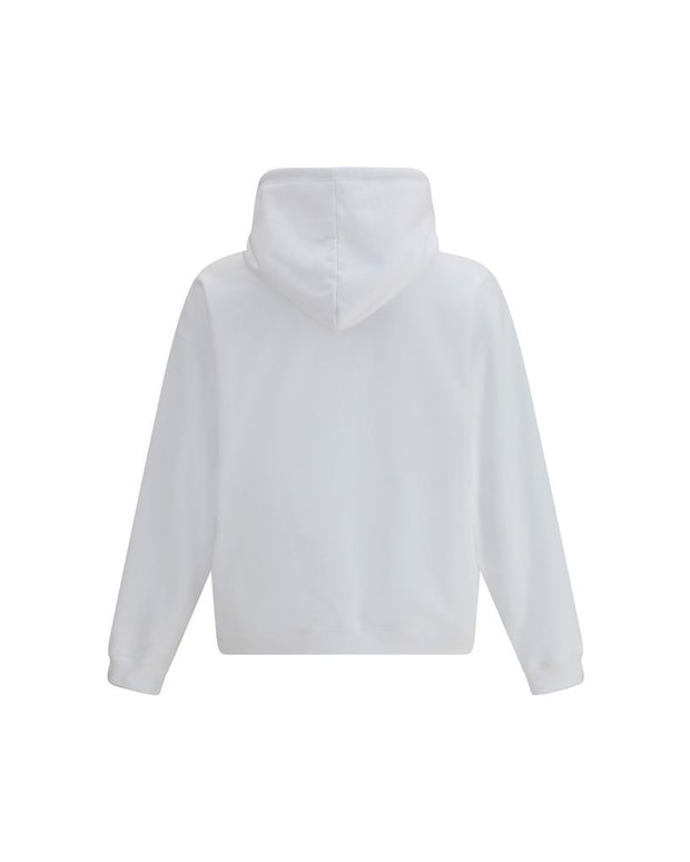 White Cotton Sweatshirt