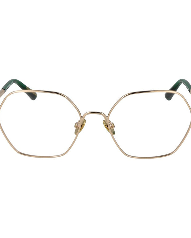 Gold Women Glasses Frame