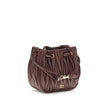 Bordeaux Calf Leather Bos Taurus Clutch Bag