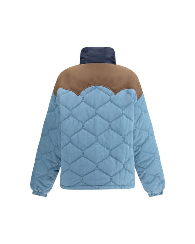 Light Blue Polyamide Coat