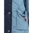 Light Blue Polyamide Coat