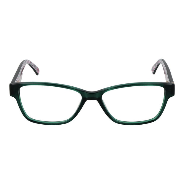 Green Women Glasses Frame