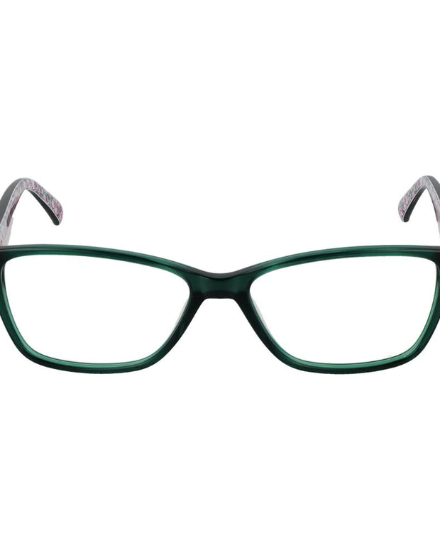 Green Women Glasses Frame