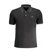 Black Cotton Polo Shirt