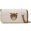 White Calfskin Crossbody Bag