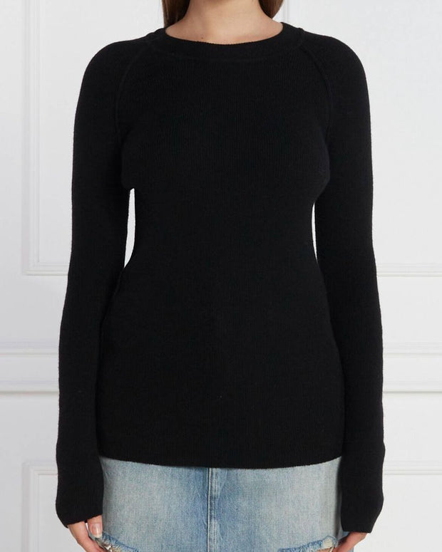 Black Wool Sweater