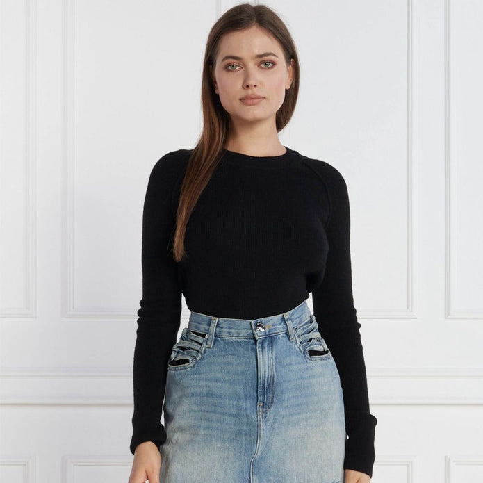 Black Wool Sweater