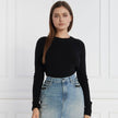 Black Wool Sweater