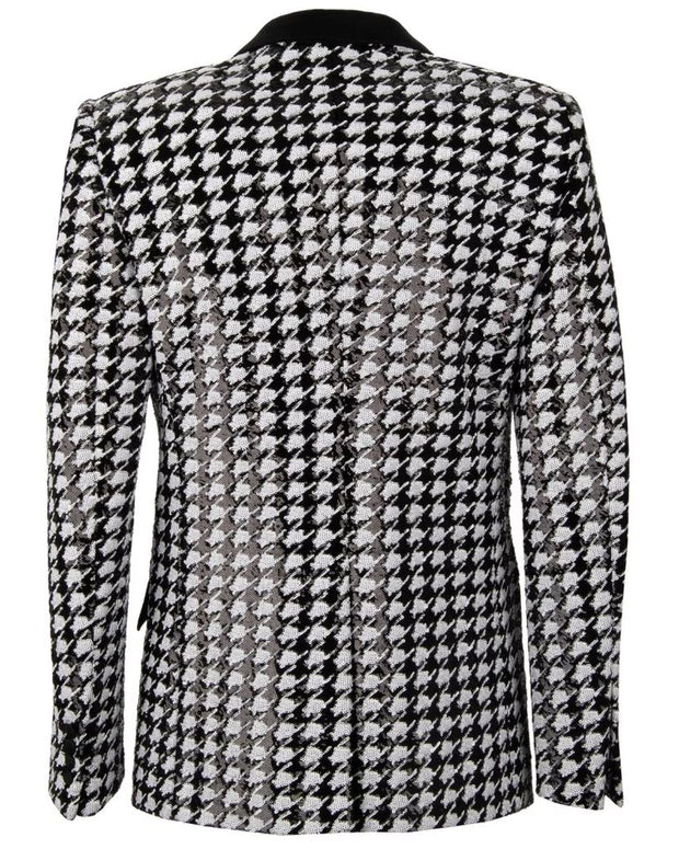 Black Polyester Blazer
