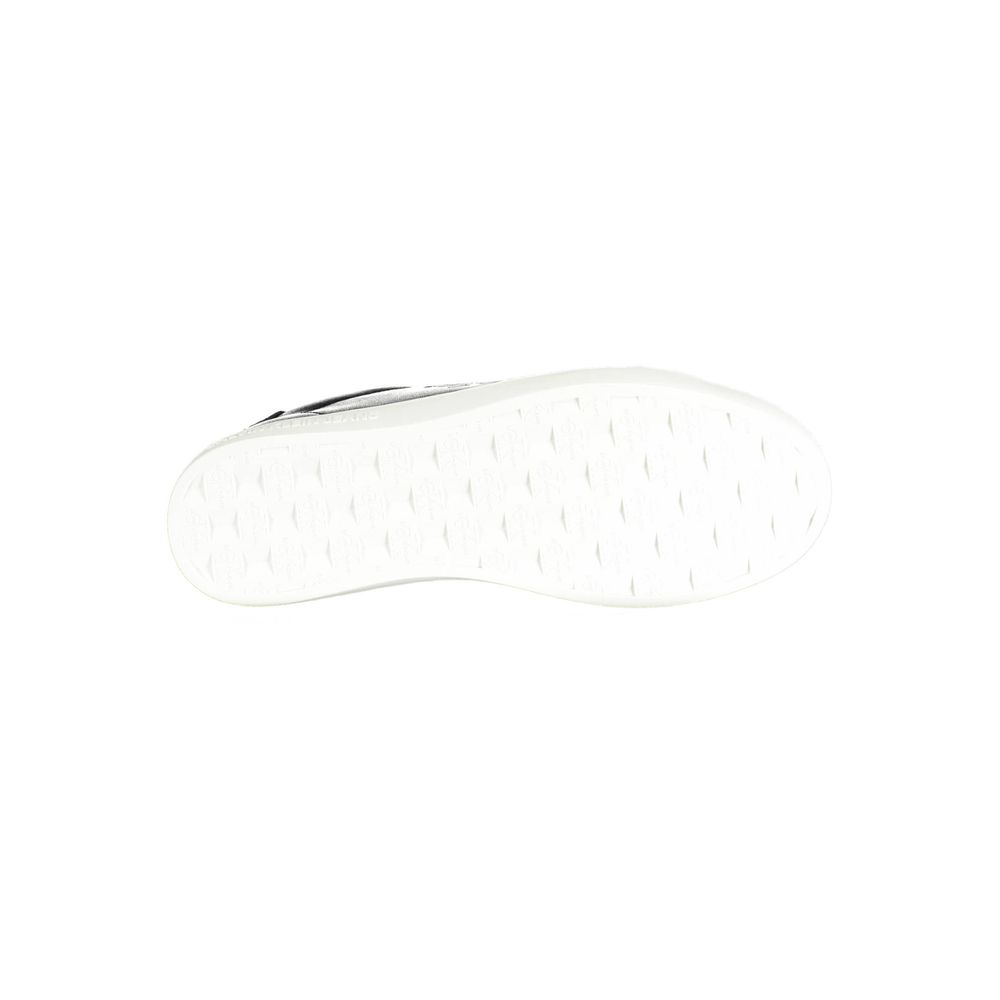 Black Polyester Sneaker