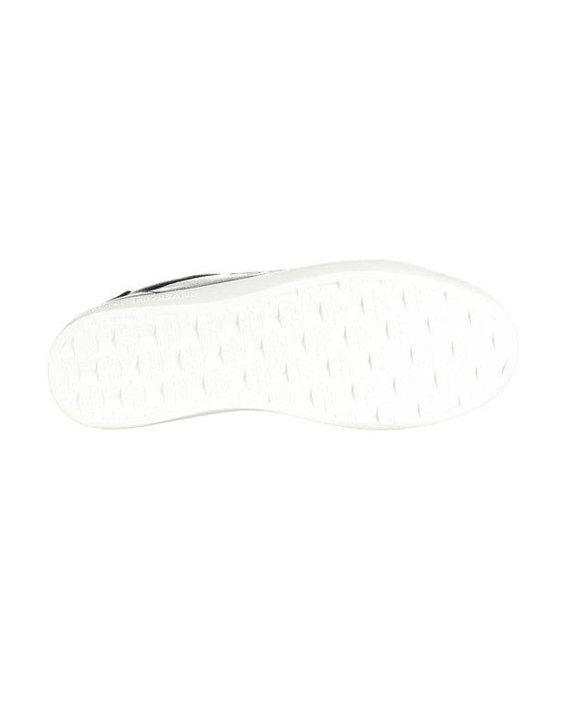 Black Polyester Sneaker