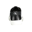 Black Polyester Sneaker