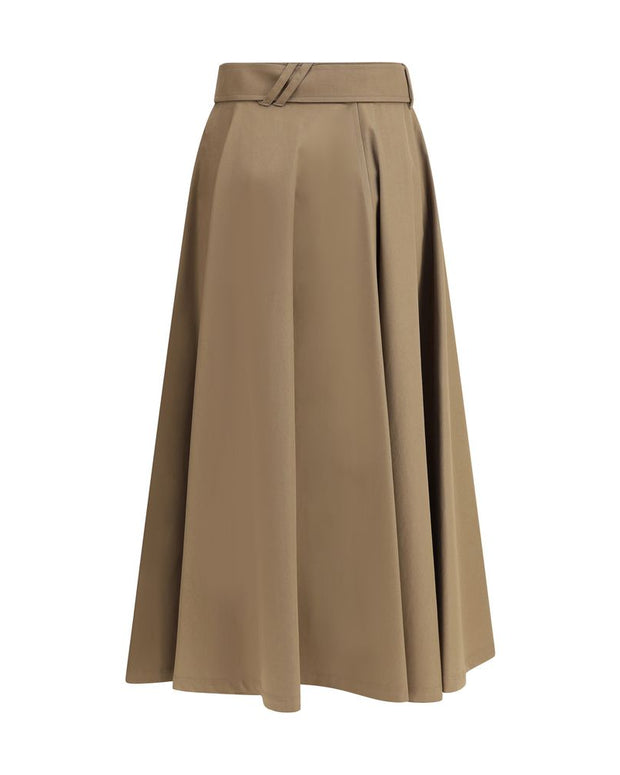 Trench Midi Skirt