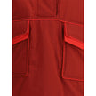 Red Polyamide Shell Jacket