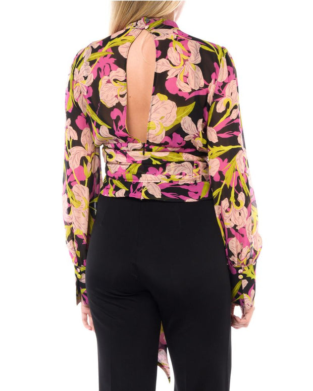 Multicolor Calfskin Sweater