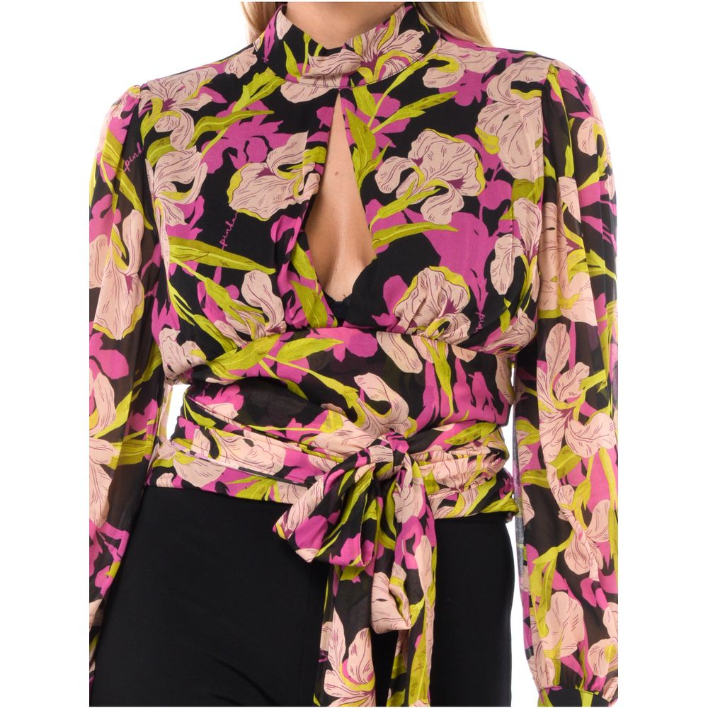 Multicolor Calfskin Sweater
