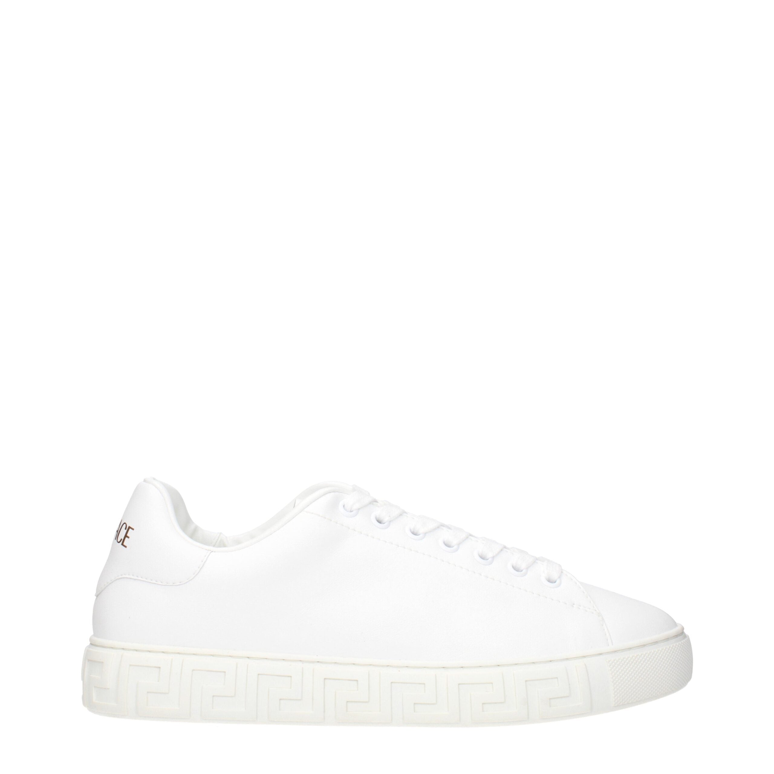 White Leather Low Tops