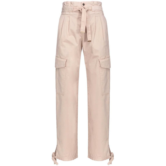 Pink Cotton Jeans & Pant