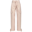 Pink Cotton Jeans & Pant
