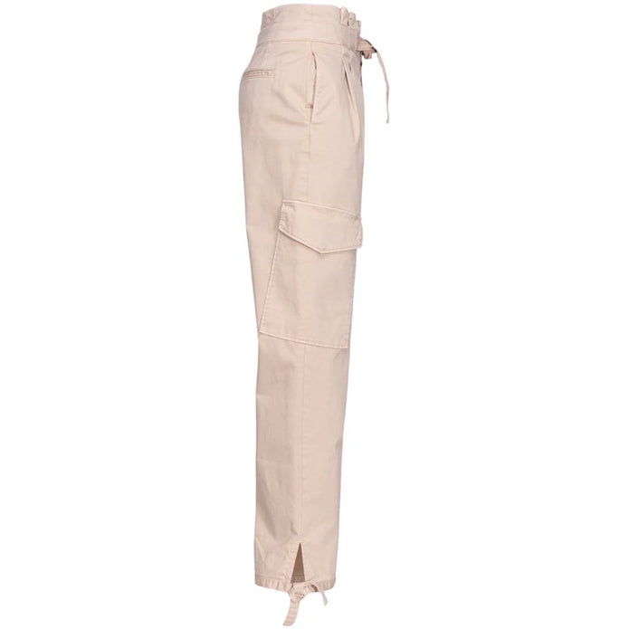 Pink Cotton Jeans & Pant