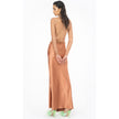 Brown Polyester Skirt