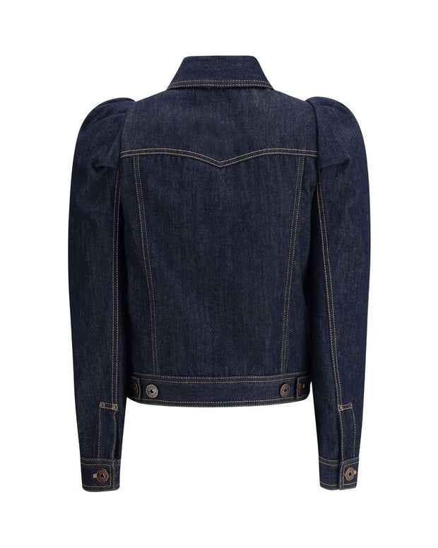 Blue Cotton Denim Jacket