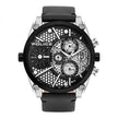 Black Leather Watch