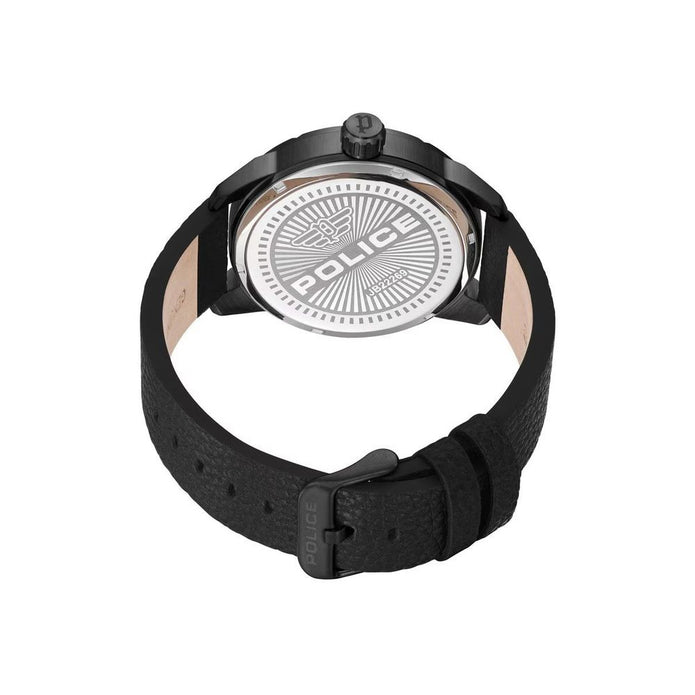 Black Leather Watch