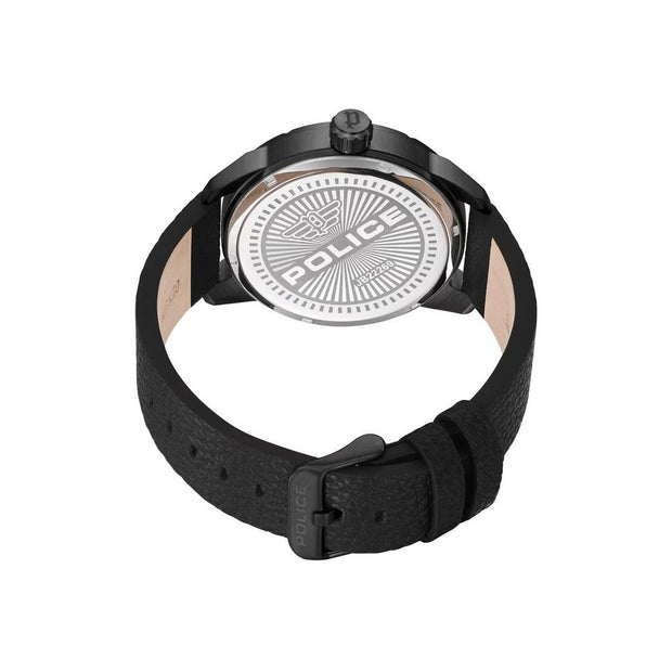 Black Leather Watch