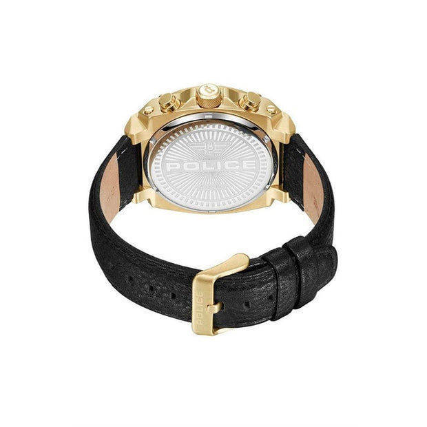 Black Leather Watch
